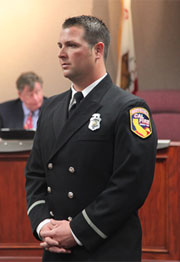Firefighter of the Year 2013 Captain David Rodriguez