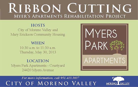 Myer's Apartments Ribbon Cutting