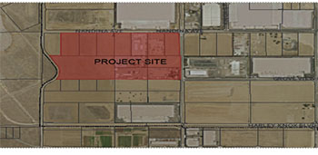 Map of First Nandina Project