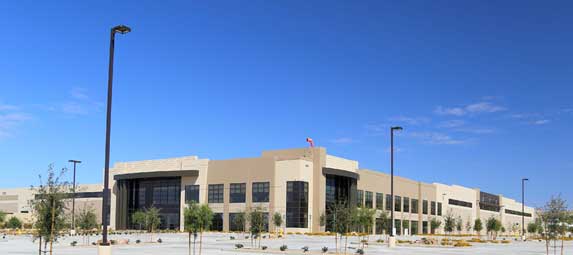 Photo of new Aldi Warehouse building